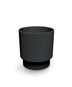 Květináč MILLY 12,8 cm - barva: uhelná