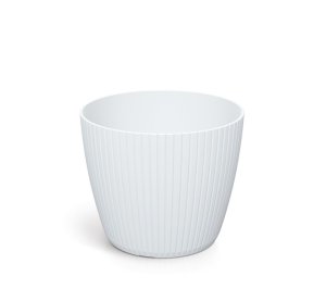 Květináč LAMIA 11,9 cm - barva: bílá