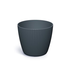 Květináč LAMIA 13,8 cm - barva: antracit