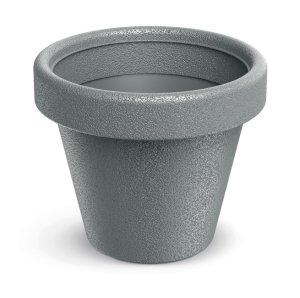 Květináč ORIGINA 23,8 cm - barva: šedý kámen