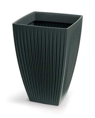 Květináč LATIA SQUARE HIGH 40 cm - barva: antracit