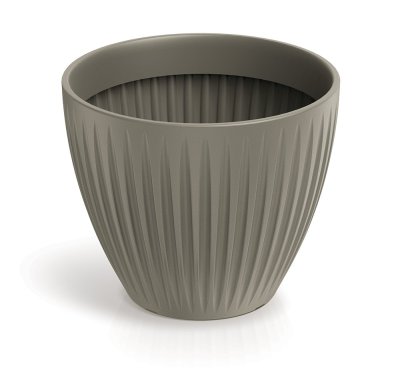 Květináč LATIA ROUND 40 cm - barva: mocca
