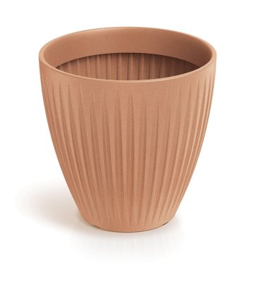 Květináč LATIA ROUND MIDL 40 cm - barva: terakota
