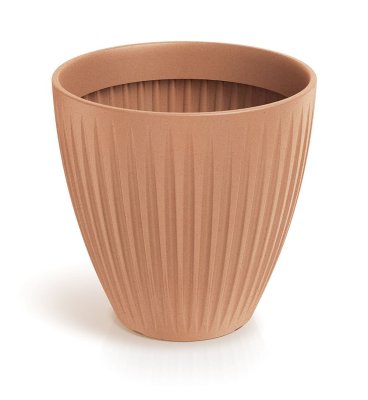 Květináč LATIA ROUND MIDL 40 cm - barva: terakota
