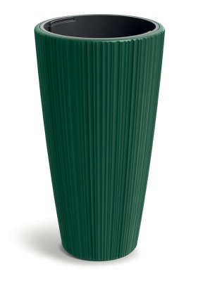 Květináč ORO 39 cm - barva: tmavě zelená