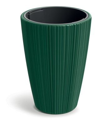 Květináč ORO 39 cm - barva: tmavě zelená