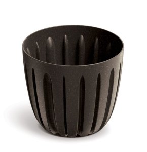 Květináč WARIO ECO WOOD 13,8 cm - barva: káva ECO