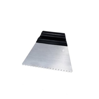 Stěrka na lepidla nerezová zub 6mm š.180mm 0518