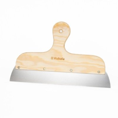 Stěrka nerezová 500mm, rukojeť překližka 0564
