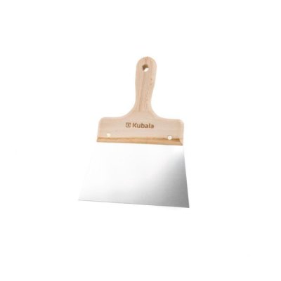 Stěrka nerezová 120mm, dřevěná rukojeť 0591