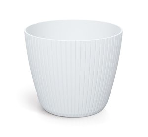 Květináč LAMIA 23,8 cm - barva: bílá