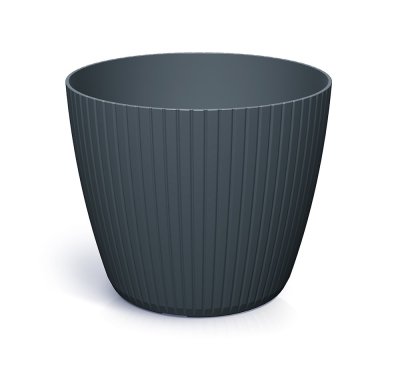 Květináč LAMIA 38,5 cm - barva: antracit