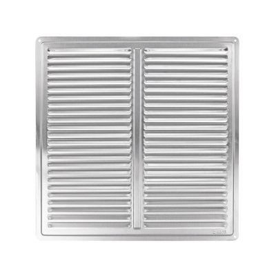 HACO Dvířka revizní kovová bílá s tlačným zámkem | 150x150 mm