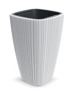 Květináč ORO 29 cm - barva: bílá