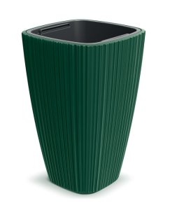 Květináč ORO 29 cm - barva: tmavě zelená