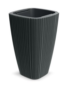 Květináč ORO 29 cm - barva: tmavě šedá