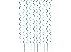 Spirálová tyč k rajčatům hladká 180cm x 7mm - Zelená - 10ks