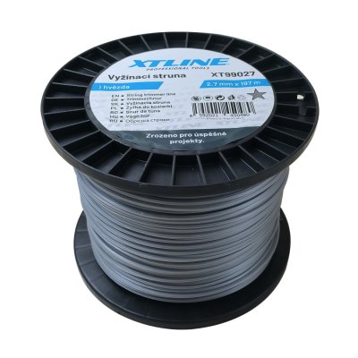 XTLINE Vyžínací struna hvězda | 2,7 mm / 197 m