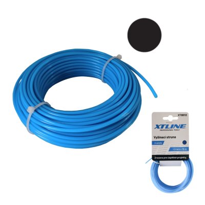 XTLINE Vyžínací struna kulatá | 1,3 mm / 15 m