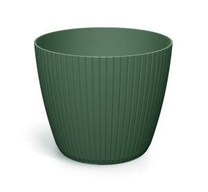 Květináč LAMIA 29,5 cm - barva: tmavě zelená