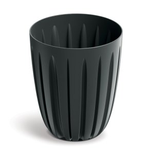 Květináč WARIO 19,2 cm - barva: uhelná