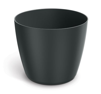 Květináč REGULA 17,8 cm - barva: uhelná
