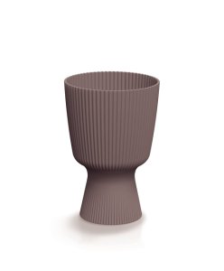 Květináč MILLY ROUND 14,6 cm - barva: marsala