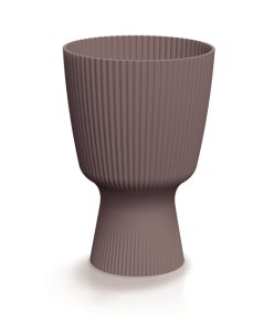 Květináč MILLY ROUND 18,8 cm - barva: marsala