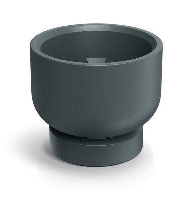 Květináč  MOLTA BASE ROUND 40 cm - barva: grafit