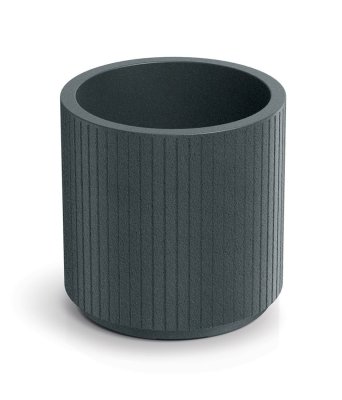 Květináč CORO ROUND 30 cm - barva: grafit