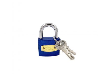 Visací zámek Fe 38mm 3kl. SU ESO (026617)