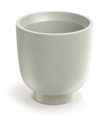 Květináč VIVO ROUND MIDL 40 cm - barva: písková