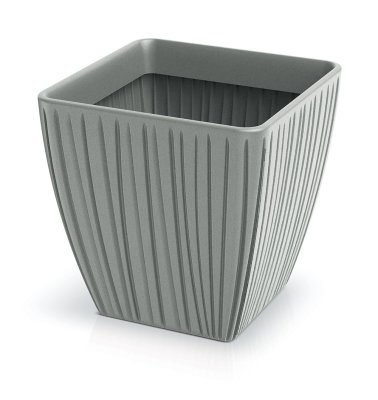 Květináč FERO SQUARE 40 cm - barva: betonová šedá