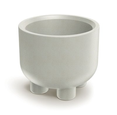 Květináč s nožiškami MOLTA ROUND 60 cm - barva: písková
