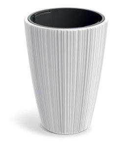 Květináč ORO 29,8 cm - barva: bílá