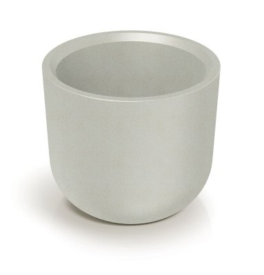 Květináč MOLTA ROUND HIGH 48 cm - barva: písková