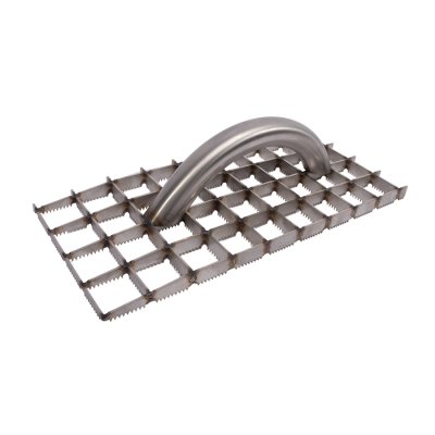 XTLINE Škrabák nerezový s ostrými zuby PROFI | 325x150 mm