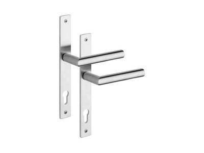 Dveřní kování 850/MONZUN/90/vložka, nerez-mat