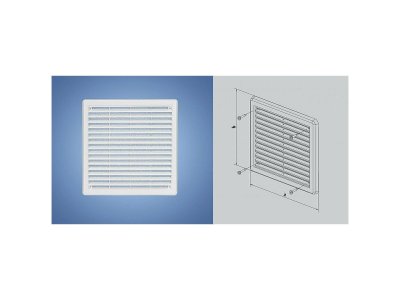 Mřížka-krytka 175x250 síťovina BÍLÁ
