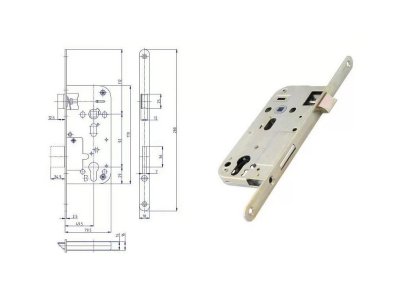K162 ZAMEK P-L BZN 20KS
