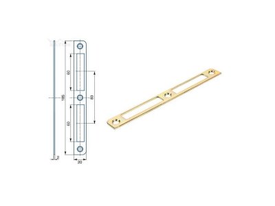 Protiplech K 191 UNI BZn