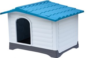 Max 424S plastová bouda pro psa modrá 69 x 91,5 x 66 cm