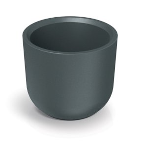 Květináč MOLTA ROUND HIGH 60 cm - barva: grafit