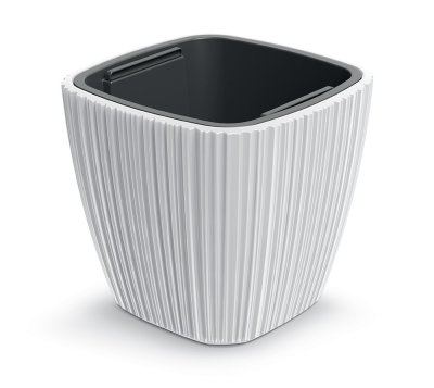 Květináč ORO 39 cm - barva: bílá