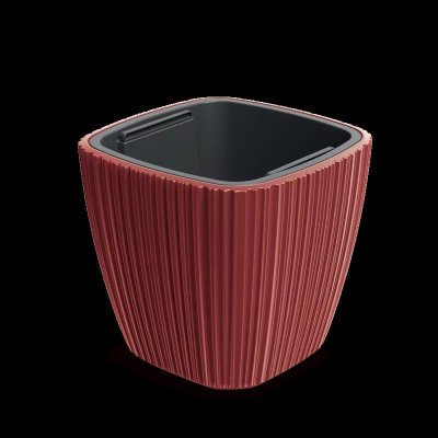 Květináč ORO 29 cm - barva: retro červená