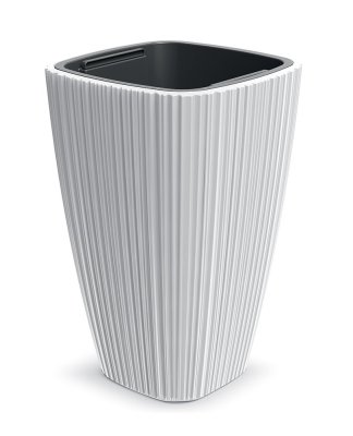 Květináč ORO 39 cm - barva: bílá