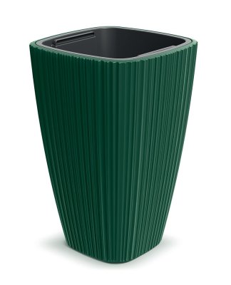 Květináč ORO 39 cm - barva: tmavě zelená