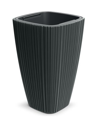 Květináč ORO 39 cm - barva: tmavě šedá
