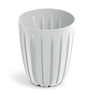 Květináč WARIO 23,6 cm - barva: bílá