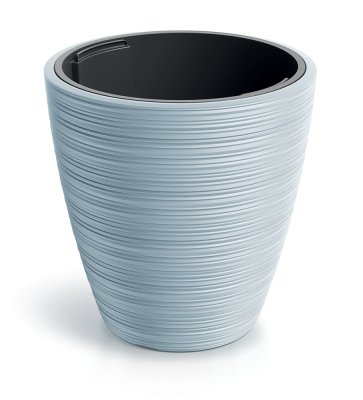 Květináč VENA ROUND 39 cm - barva: světle šedá